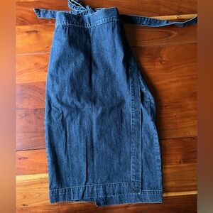 Madewell Denim Wrap Skirt